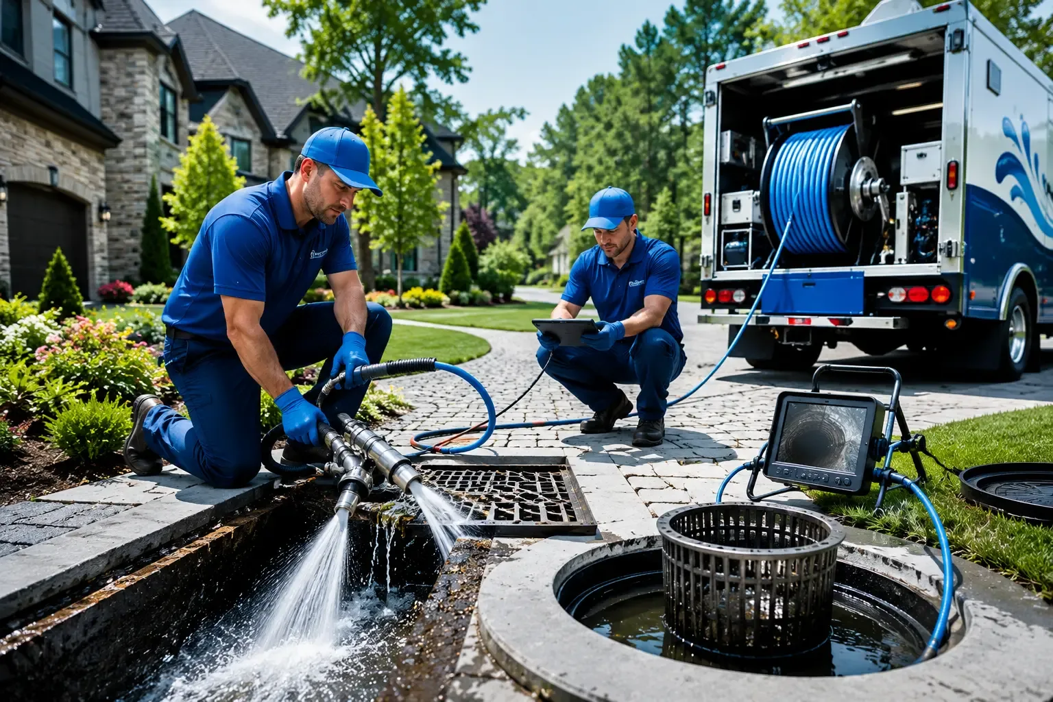 Local outdoor drain cleaning professionals in Stollings, WV